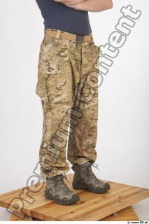 Soldier in American Army Military Uniform 0073